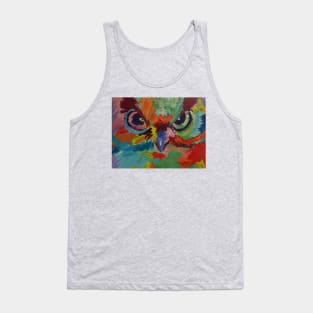 Colorful Owl Tank Top